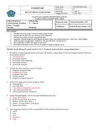 Untuk melihat bagaimana efek animasi berfungsi secara bersamaan, klik pratinjau pada tab animasi. Soal Siskomdig Uas Genap 17 18 Pak Mochson