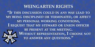 Weingarten rights these weingarten rights cards are provided to local 45 members by ibew local #45• 6255 sunset blvd., ste. Weingartenrights Hashtag On Twitter