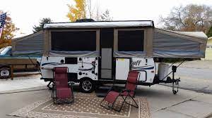 2021 forest river rockwood signature 8337rl rear living rv travel trailer camper at southern rv. 2014 Used Forest River Flagstaff Hw27sc Pop Up Camper In Nevada Nv