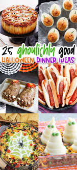 If there's little time to cook a healthy dinner , we got you. 25 Ghoulishly Good Halloween Dinner Ideas Real Housemoms