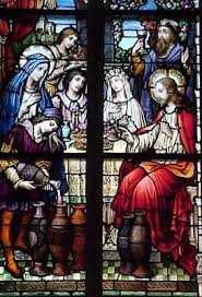 Rosary Reflection The Wedding Feast In Cana Stained Glass Church Art Rosary Catholic