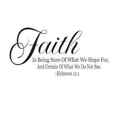 The lord your god is in your midst, a mighty one who will save; Buy Hebrews 11 1 Bible Quote Faith Is Being Sure Of What We Hope For Vinyl Wall Online At Low Prices In India Amazon In
