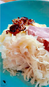 Sauerkraut Mit Kassler Und Kartoffelpuree Tellerabgeleckt Kassler Mit Sauerkraut Sauerkraut Kochen Sauerkraut