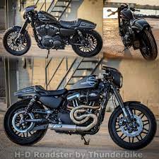 New Harley Davidson Roadster Project More Photos Infos About The Parts Under Http Www Thu Harley Davidson Roadster Harley Davidson Bikes Motorcycle Harley
