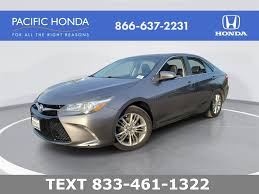 Pre-Owned 2016 Toyota Camry SE 4D Sedan in Chula Vista #T251922X