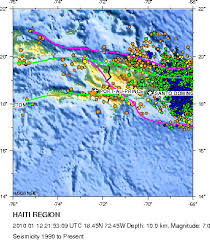 maps of earthquake and aftershocks in haiti universe today