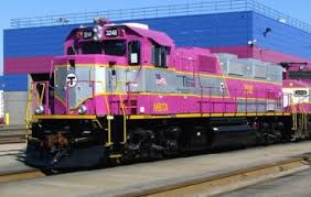 New England Depot Mbta Train New England Commuter Train