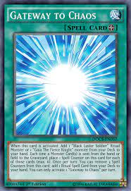 chaos yugioh gateway