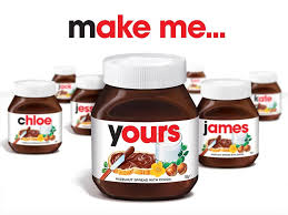 Personalised nutella labels finally personalised nutella jars are available in australia until october 25 people first need to buy their own 750 gram or one kilogram jar of nutella the custom label is printed in the trademark nutella red and black and is posted out to those. Despite All Better Judgement Nutella Are Now Asking People To Customise Their Own Labels