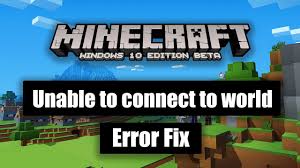 If so, try selecting each profile, in turn before clicking play. How To Fix Minecraft Windows 10 Edition Unable To Connect To World Youtube