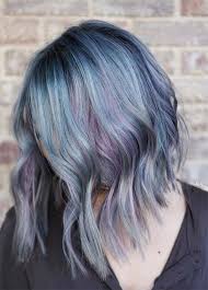 For these colors, you don't need to completely strip your hair of pigment. 50 Magically Blue Denim Hair Colors You Will Love
