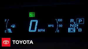 I think something is wrong with the system, and am going to take it to today. 2010 Prius How To Instrument Panel Toyota Youtube