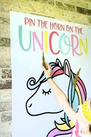 100 piezas de unicornios colorantes para niños. Fiesta De Unicornios Con Bajo Presupuesto Tips De Madre