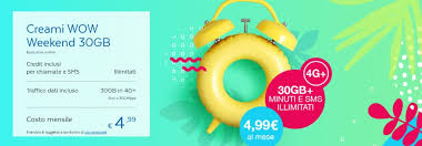 Guardate il video per scoprire come si ottiene una sim dell'operatore, è un'operazione molto particolare. Torna Nuovamente Disponibile Creami Wow Weekend 30 Gb Di Postemobile A Soli 4 99 Euro Al Mese