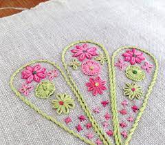 Fantail And Bee Tail Closeup Hand Embroidery Hat Embroidery Embroidery Kits