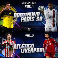 Quel match de foot est diffuse ce soir a la tv. Media Comment S Abonner A Rmc Sport Pour Suivre Le Match Borussia Dortmund Psg Uefa Champions League Sportbuzzbusiness Fr