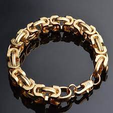 Fashioned out of brass, this stunning piece has been plated with yellow gold along with perfect finish. Gold Plated Men S Bracelets Search Lightinthebox
