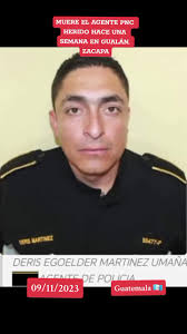 Fallece Agente PNC en Gualán, Zacapa