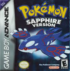Pokemon Sapphire 2002 Sapphire Pokemon Pokemon Gameboy