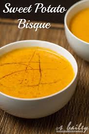 Sweet Potato Bisque Ari S Menu Recipes Food Sweet Potato Soup