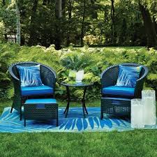 Shop Garden Treasures Rivershore 5 Piece Patio Conversation Set At Lowe S Canada Find Our Selection Of Outdoor Co Outdoor Patio Decor Patio Design Patio Decor