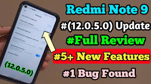 Your files have been uploaded, please check if there were any errors. Redmi Note 9 12 0 5 0 Update Full Review 5 New Features 1 Bug 12 0 5 0 Update Redmi Note 9 Youtube