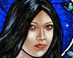 Papillon Stained Glass, Kilnfired, Handpainted, Butterflies Stained Glass,  Butterfly Suncatcher, Contemporary Stained Glass, витраж, Vitrail