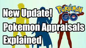 Pokemon go appraisal will allow players to learn additional information about their pokemon from their team leader spark, candela or blanche. Pokemon Go S New Appraisal Feature What It Is And How To Use It Cnet
