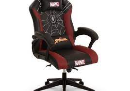 licensed marvel gaming racing chair executive office desk task computer home chair high back headrest tilt ergonomic lumbar back shoulder support neo chair in 2021 gaming chair racing chair marvel games