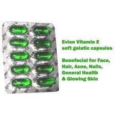 100 Evion Vitamin E Capsules For Face Hair Acne Nails General Health Glowing Skin 400mg To View F Hair Skin Nails Vitamins For Hair Loss Vitamin E For Face