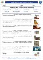 Since in the scholar worksheet about 90% of the articles of the entire book are questions, equally numerous selection and answer questions that aren't available. Weathering Of Rocks And Soil Formation 7th Grade Science Worksheets And Answer Key Study Guides And Vocabulary Sets