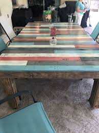 Pallet Table For Outside Pallet Table Outdoor Pallet Table Pallet Dining Table