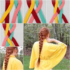 Because this lei uses four strands of ribbon, you can us anywhere between one and four different colors. How To Diy Four Strand French Braid Hairstyle
