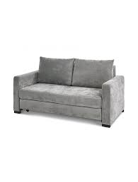 Kuscheliges sofa das schlafsofa clips mit webstoff in anthrazit ist ein funktionelles polstermöbel, das besonders in kleinen wohnungen punktet. 2 Sitzer Schlafsofas