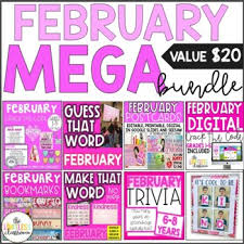 Mcqs are the best totally your confidence and you must be one of the best answerings all of these printable trivia questions … read more. February Mega Bundle Digital Print Distance Learning Tpt