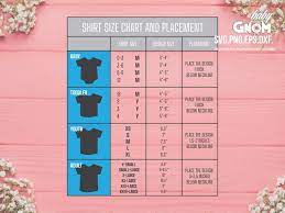 Download T Shirt Size Chart And Placement Svg T Shirt Size Chart Svg Etsy In 2021 Size Chart Chart Shirt Size