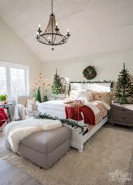 Your bedroom is your private sanctuary, your retreat. Traditional Christmas Bedroom Decor Ideas Mom S Lake House The Diy Mommy