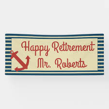 ( 0.0) out of 5 stars. Customizable Retirement Theme Banner Navy Blue And Red Happy Retirement Banner Retirement Is Sweet Retirement Party Decorations In Red And Navy Blue Party Supplies Garlands Decorative Banners