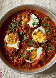 Madhur Jaffrey S Hard Boiled Eggs Masala Recipe Egg Recipes Indian Boiled Egg Recipes Egg Masala