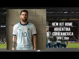 Argentina will debut their 2019/20 adidas home kit when they meet venezuela and morocco in international friendlies over the next week. Pes 2013 New Kit Home Argentina Copa America 2019 2020 Hd Youtube