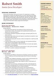 Coffee mugs and references—guess how they're similar. Senior Java Developer Resume Samples Qwikresume