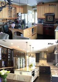 u shaped kitchen remodel before and