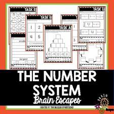 The Number System Review Escape Room Activity By The Unique Expressions