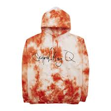 Black And Orange Tie Dye Hoodie Q Tie Dye Sweatshirt Orange Tie Dye Sweatshirt Tie Dye Tie Dye Hoodie