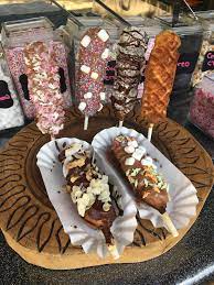 Waffle On A Stick I Dont Mind If I Do Via Foodporn On July 07 2018 At 03 12pm Food Truck Desserts Yummy Food Dessert Dessert Recipes