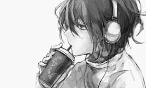 My cat listening to music. 15 Anime Boy Listening To Music Wallpaper Baka Wallpaper