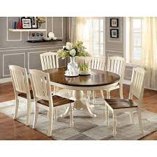Purchasing a new dining table is an extremely personal experience for many reasons. Furniture Of America Harrisburg Cottage Oval Dining Table With Butterfly Leaf Value City Furniture Dining Tables