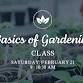 Basics of Gardening Class at Convivium Urban Farmstead