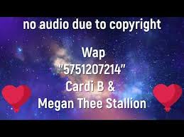 Jun 21, 2020 · it was a hit song, and everyone enjoyed listening to it. Roblox Id Code For Wap 2021 08 2021