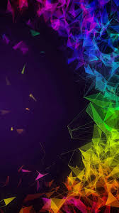 خلفيات سوداء زجاجية ملونة جميلة مربع